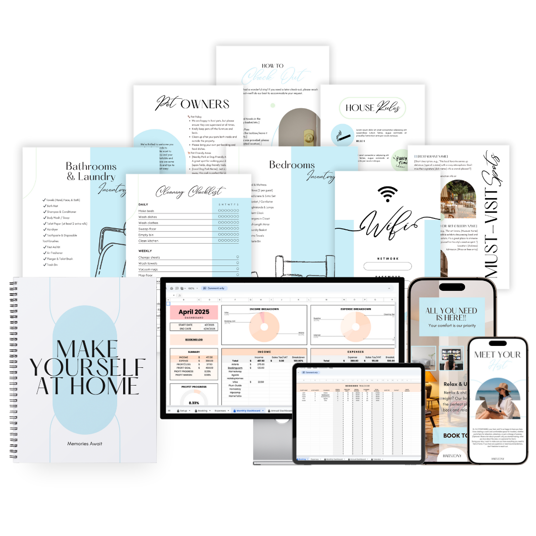 Short-Term Rent ToolKit (5-in-1)